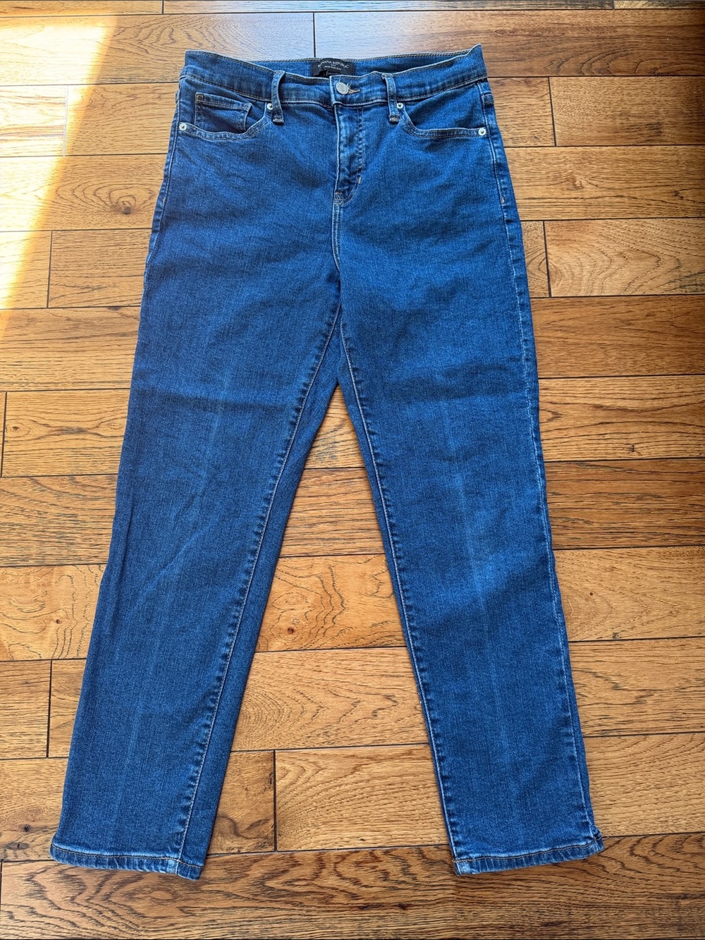 Banana Republic Factory Classic High-Rise Slim Women's Jeans - Dark Blue Size 6